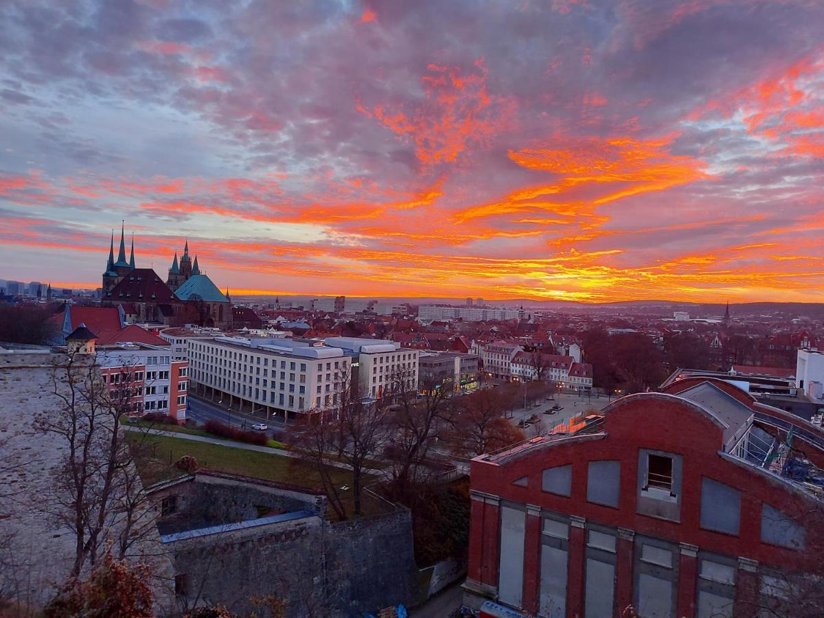 At The Top - Penthouse Ueber Den Daechern Der Stadt Erfurt Exterior photo